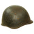 Original WWII Soviet Russian SSh-39 Steel Combat Helmet with SSh-39 Liner and Chinstrap - Complete Original Items