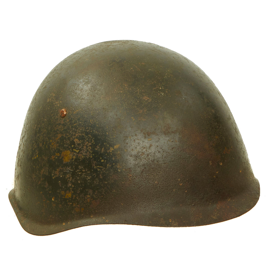 Original WWII Soviet Russian SSh-39 Steel Combat Helmet with SSh-39 Li ...