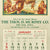 Original U.S. WWII US Marine Corps “Work, Fight and Buy Bonds” January 1944 Calendar Sample Page by Thos. D. Murphy Co. Factory and Power Plant - 27 ¼” x 19 ½” Original Items
