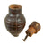 Original French WWI Inert Foug M1916 Inert Lemon Grenade with Partial Wooden Top Plug - Citron modèle 1916