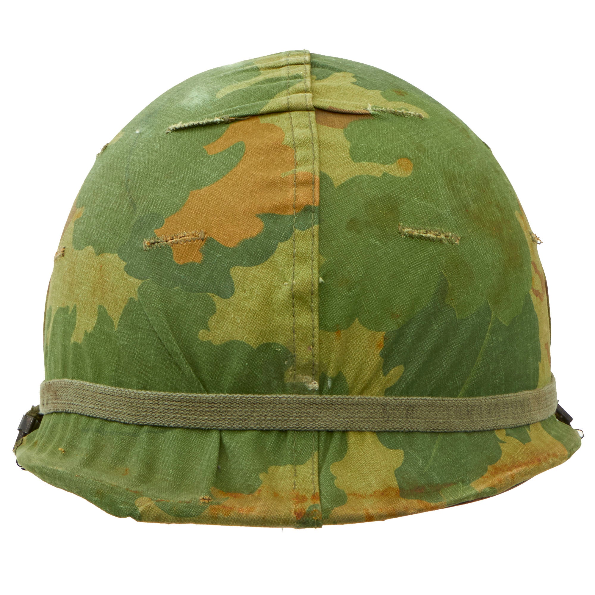 WW11 US Army M1 Helmet With Vietnam Liner & Reversable Cover outlets