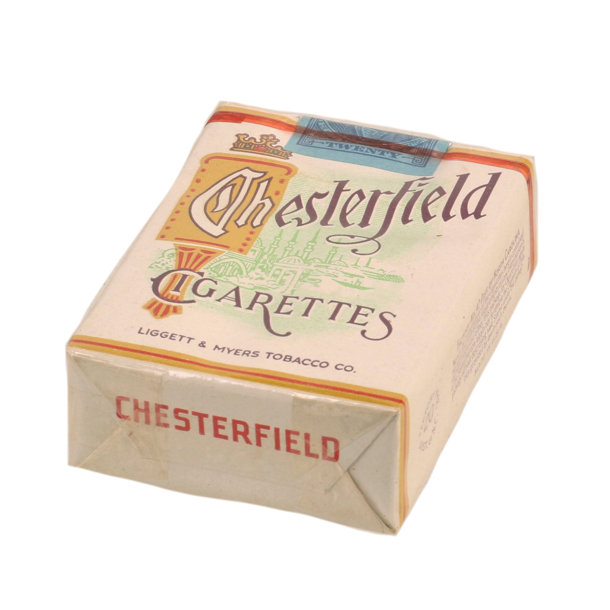 Empty Tobacco boxes - CHESTERFIELD TABACCO PER SIGARETTA ITALY SIGARETTE