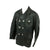 Original German Kriegsmarine Private Purchase U-Boat Double Breasted Leather Jacket with Pebbled Buttons and Trouser Set Original Items