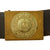 Original Imperial German WWI M1915 Leather Belt with EM/NCO Prussian Steel Buckle Original Items