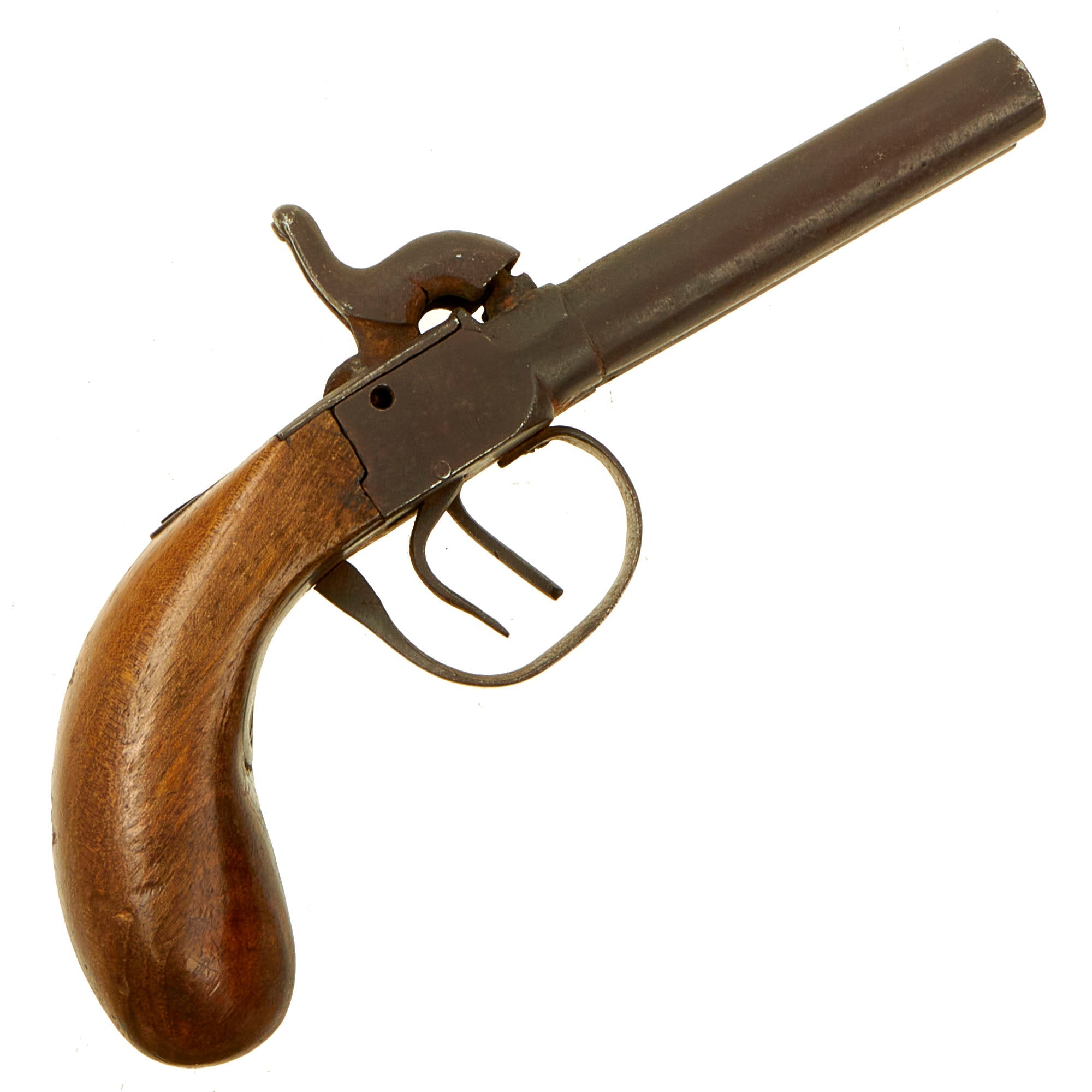 A 19th century brass pistol. Weapons & Militaria - Guns & Rifles - Auctionet