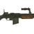 Original U.S. WWII Era BAR Browning M1918A2 Display Gun Constructed with Genuine Parts - Live Barrel with Faded Markings Original Items