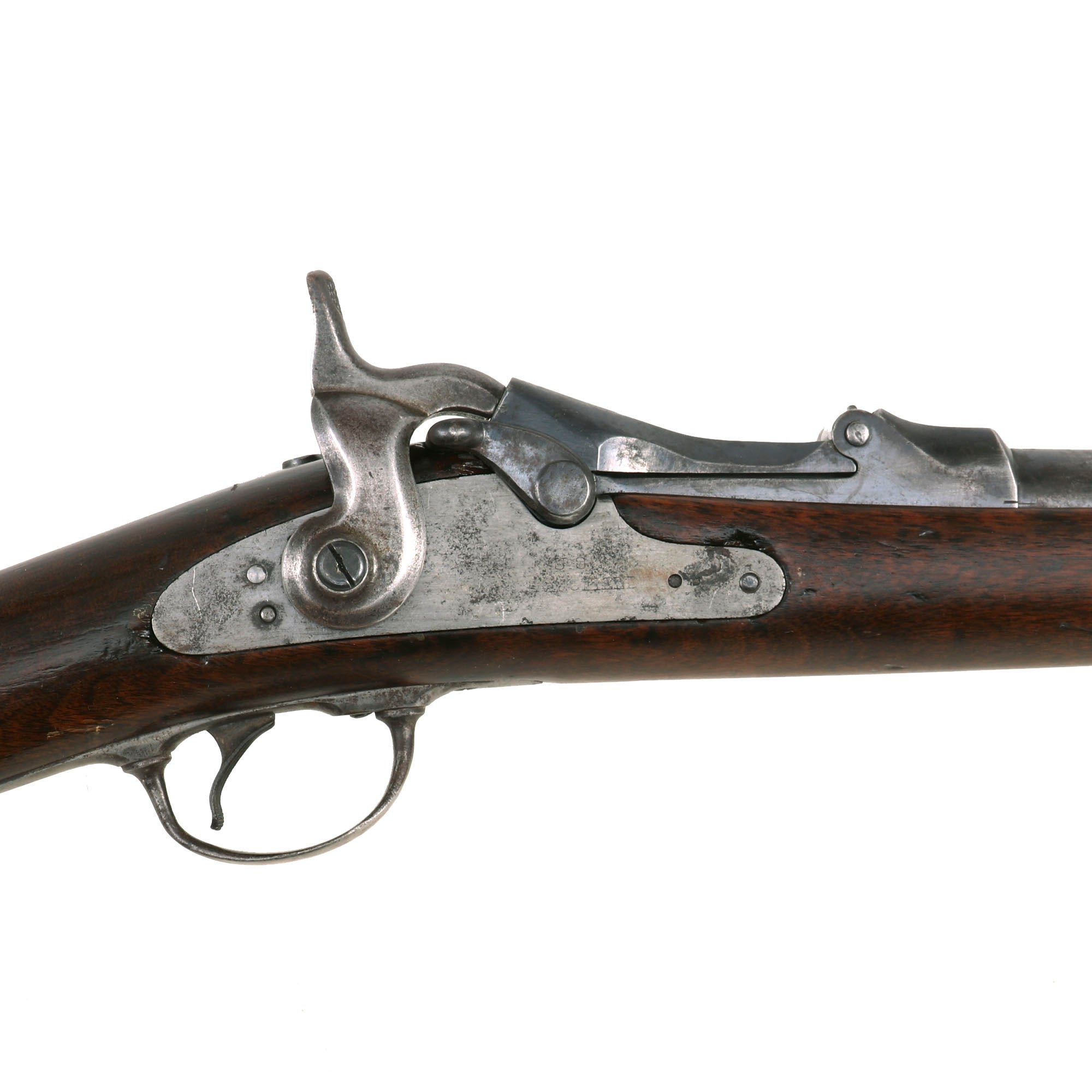 Original U.S. Springfield Trapdoor M1884-90 Saddle Ring Carbine with R ...