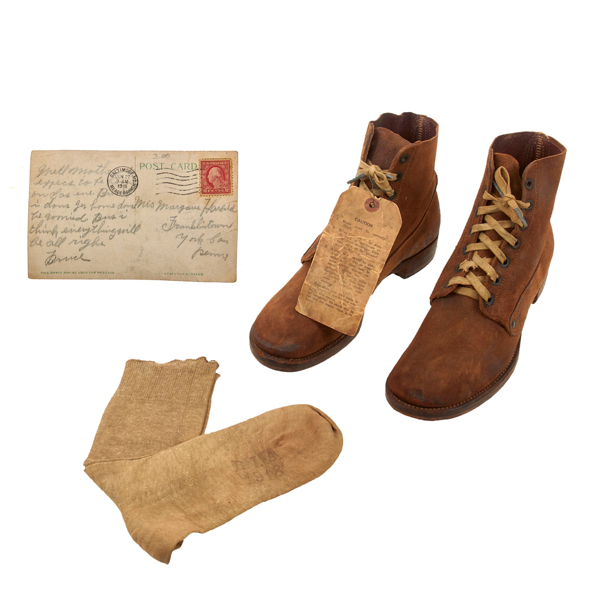 ww1 us army boots