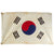 Original Korean War Era South Korean Taegukgi American Made Canvas Flag by Ajax Paramount Flag Co. - 4’x6’ Original Items