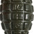 Original U.S. Early WWII Inert MkII Pineapple Fragmentation Grenade with Repainted Early Body & M10A3 Fuze