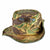 Original U.S. Vietnam War US Army Special Forces Vietnamese Tigerstripe Camouflage Boonie “Cowboy” Hat With CIB, Green Beret Insignia and Paratrooper Wings Original Items