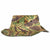 Original U.S. Vietnam War US Army Special Forces Vietnamese Tigerstripe Camouflage Boonie “Cowboy” Hat With CIB, Green Beret Insignia and Paratrooper Wings Original Items