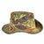 Original U.S. Vietnam War US Army Special Forces Vietnamese Tigerstripe Camouflage Boonie “Cowboy” Hat With CIB, Green Beret Insignia and Paratrooper Wings Original Items