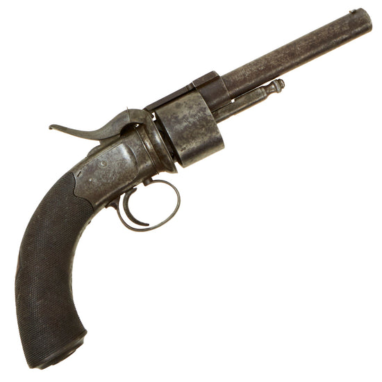 Original British Victorian .44cal Single Action Transitional Percussion Revolver by James Beattie of London - circa 1850 Original Items