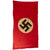 Original German WWII NSDAP Large Double Sided National Political Banner Flag - 90" × 48"