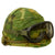 Original U.S. Vietnam M1 Helmet with Reversible Camouflage Cover and Dust Goggles Original Items