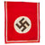 Original German WWII NSDAP National Socialist Party Podium Banner - 53" x 45" Original Items