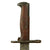 Original U.S. WWI M1905 Springfield 16 inch Rifle Bayonet marked S.A. with M1910 Scabbard - dated 1910 Original Items