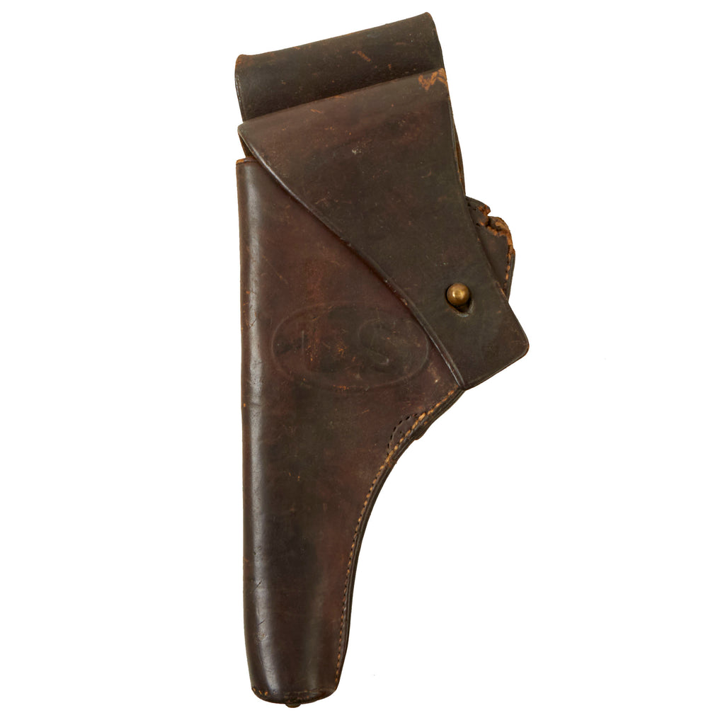 Original U.S. WWI M1909 Holster for Colt / S&W M1917 .45 Revolver by Graton & Knight - Dated 1917