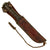 Original U.S. Korean / Vietnam War Era Mark 2 KA-BAR Fighting Knife in Leather Sheath Original Items