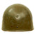 Original U.S. Korean War M1 Helmet Liner With Original 3rd Division Painted Insignia - Liner by CAPAC Original Items