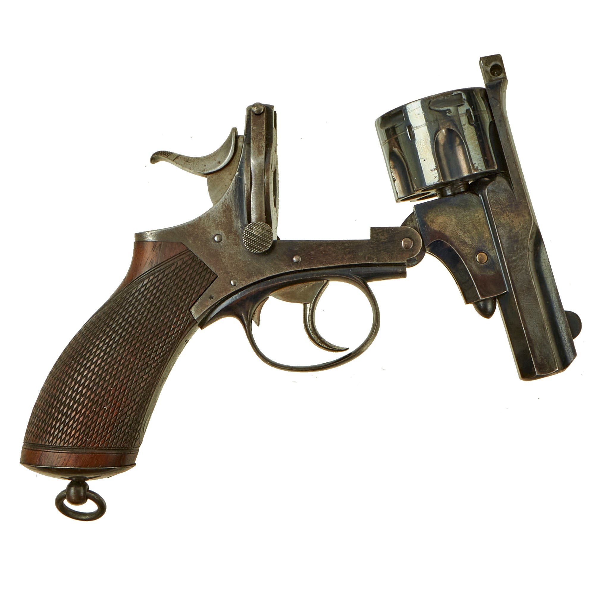 Original British Victorian Webley-Pryse No.4 Revolver in .450