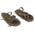 Original Vietnam War Viet Cong Ho Chi Minh Rubber Tire Sandals - 1 Pair Original Items