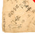 Original Japanese WWII Service Worn Hand Painted Good Luck Flag with Lots of Writing - 28” x 34” Original Items