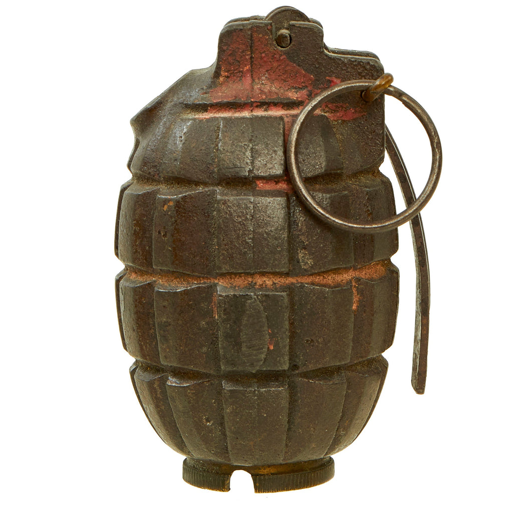 Original British WWI Inert Mills Bomb No. 5 MKI Grenade Original Items