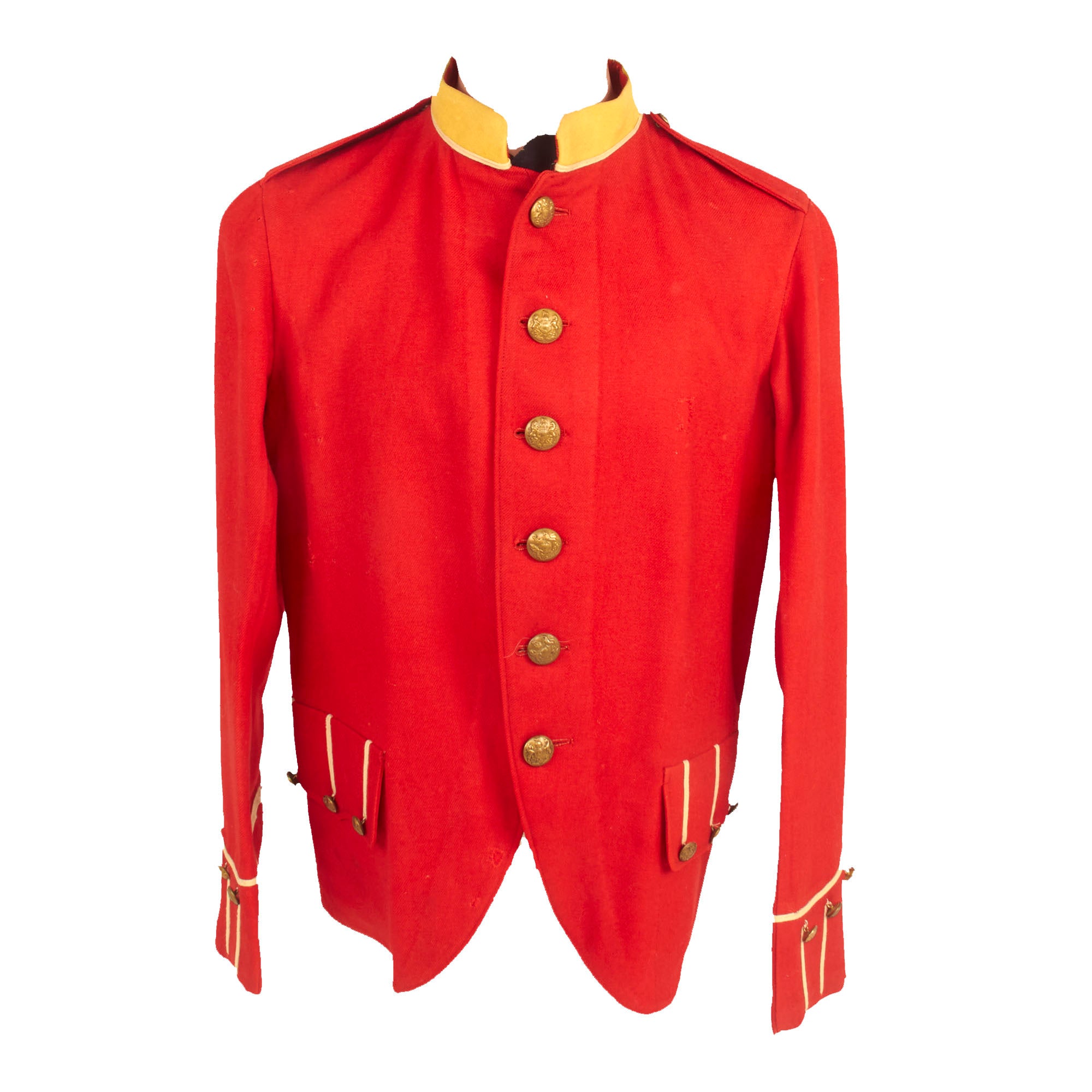 Original British Pre-WWI Era Scottish Highland Regiment Scarlet Tunic ...