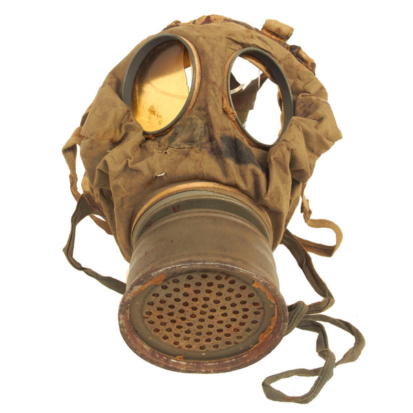 Original Imperial German WWI Gummimaske GM-15 Rubberized Gas Mask with ...