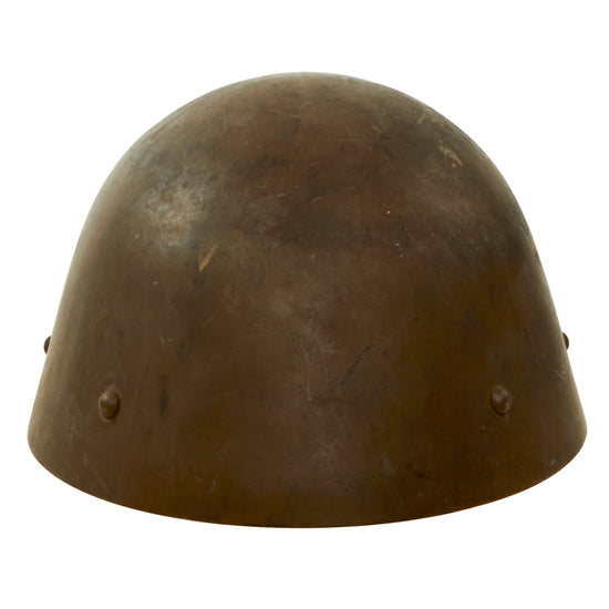 Original Czechoslovakian Pre-WWII Vz32/M32 "Egg-Shell" Steel Helmet Original Items