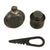 Original Soviet WWII Red Army Lot of Field Gear - Entrenching Tool, Canteen, & Gas Mask Bag - 14 Items