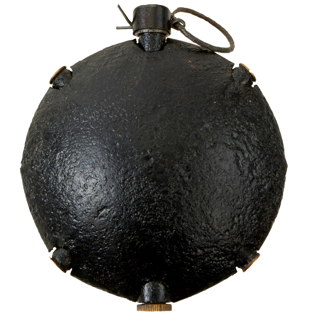 Original German WWI Model 1915 Inert "Turtle" Offensive Discus Hand Grenade - Discushandgranate Original Items