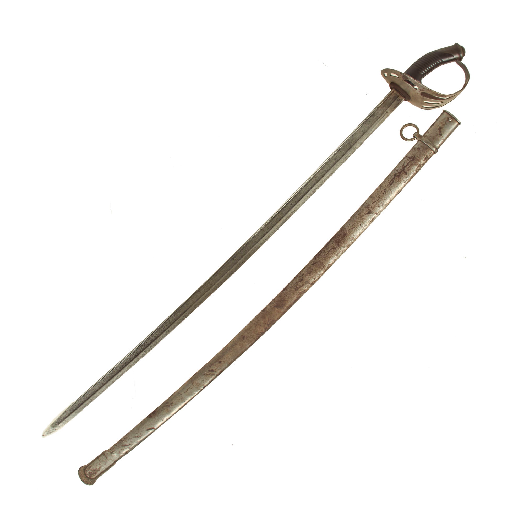 Original Argentinian Contract French M1898 Cavalry Saber With Scabbard ...