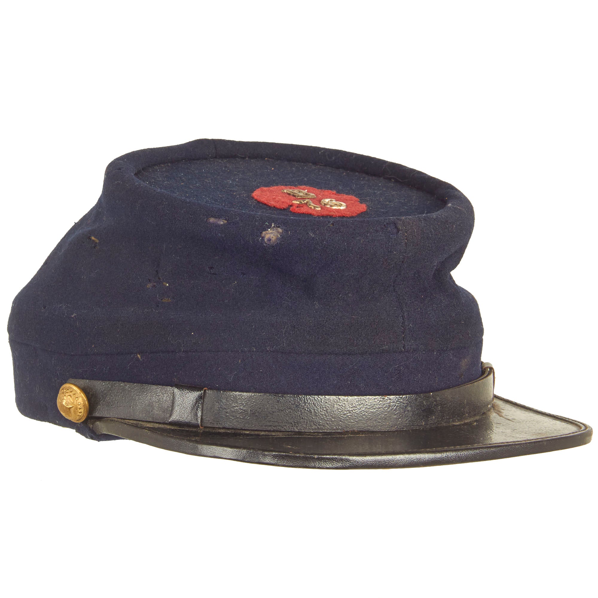 Original U.S. Civil War Chasseur Style Pattern Commercial Kepi