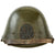 Original Netherlands WWII Dutch M34 Steel Helmet With Badge and Original Paint - Complete Original Items