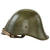 Original Netherlands WWII Dutch M34 Steel Helmet With Badge and Original Paint - Complete Original Items