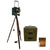 Original Canadian WWI Era Lamp Signaling B “Begbie Signal Lamp” With Original Transit Box With Accessories and Tripod - Marked 13 CMR for 13th Regiment, Canadian Mounted Rifles Original Items