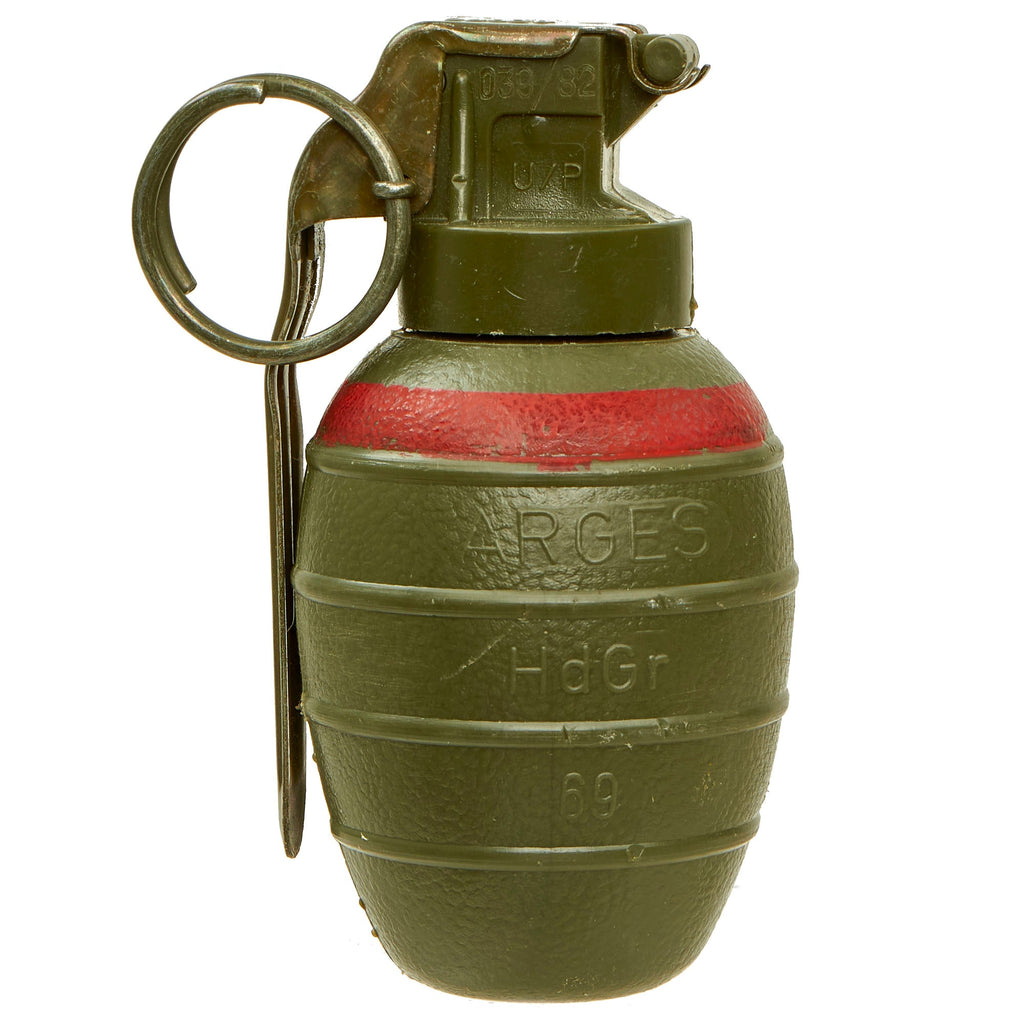 Original Rare Austrian inert Type HdGr-69 Plastic Fragmentation Hand Grenade by ARGES Original Items