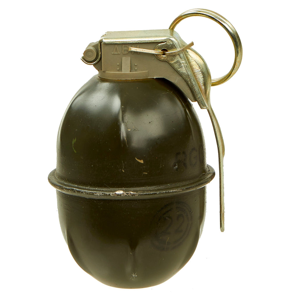 Original Bulgarian Cold War Era Inert RGO-78 Defensive Hand Grenade ...