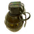 Original Belgian Cold War Era Inert Mecar M72 Fragmentation Hand Grenade Original Items