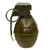 Original Belgian Cold War Era Inert Mecar M72 Fragmentation Hand Grenade Original Items