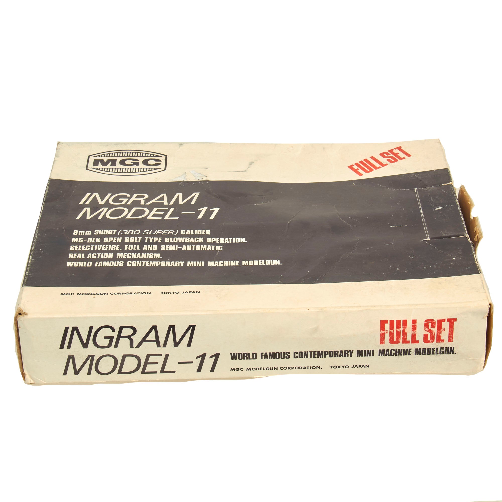 【2024】MGC INGRAM MODEL-11 9mm SHORT モデルガン カートリッジ 6発 イングラム モデルガン