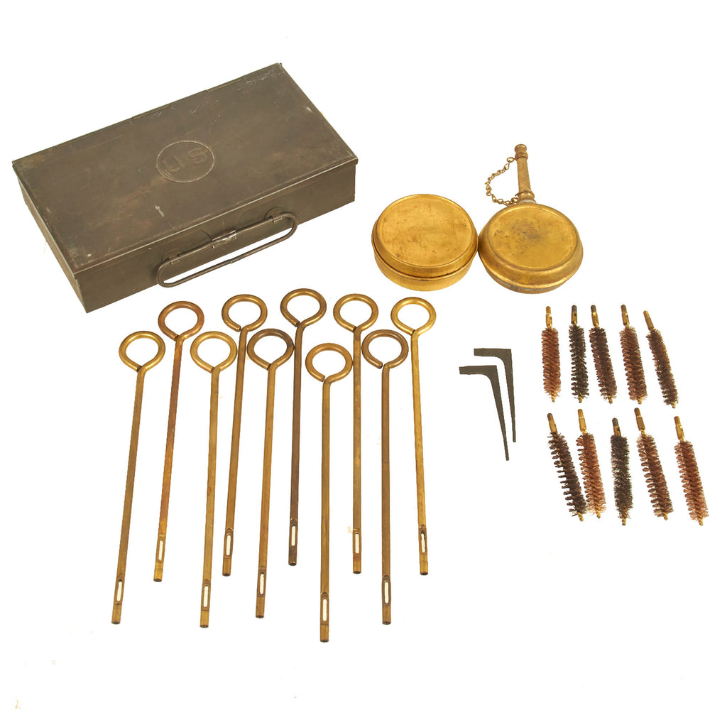 Original U.S. WWI Early Model 1912 Squad Weapon Cleaning Kit For M-1911 .45 Caliber Pistol Original Items