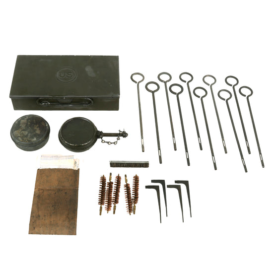 Original U.S. WWII Model 1912 Squad Weapon Cleaning Kit For M-1911 .45 Caliber Pistol