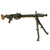 Original German WWII MG 42 Display Machine Gun by Mauser Werke with Bipod & Belt Drum - made in 1944-1945 Original Items