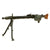 Original German WWII MG 42 Display Machine Gun by Mauser Werke with Bipod & Belt Drum - made in 1944-1945 Original Items