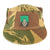 Original Rhodesian Bush War Era 1st Battalion Rhodesian African Rifles Brushstroke Camouflage Pattern Keko (Swallowtail) Patrol Cap With Neck Protector - Size 56cm Original Items