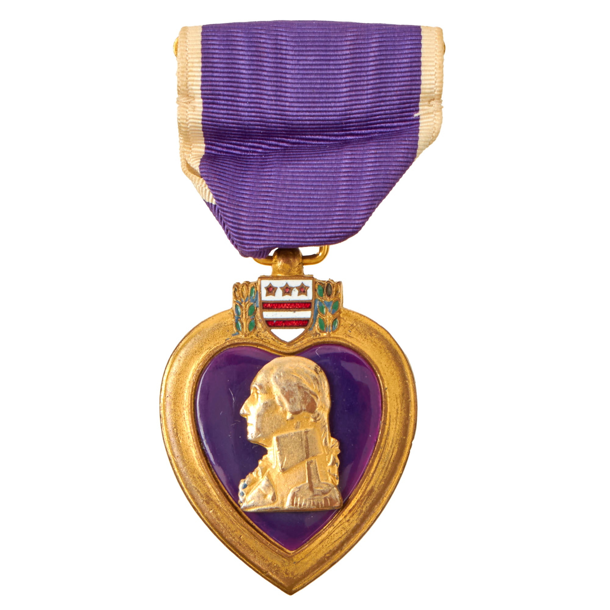 Original U.S. WWI 36th Division Engraved Purple Heart & Victory Medal ...